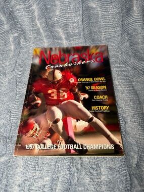 1997 Nebraska Cornhuskers National Champions Commemorative Magazine